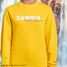 Load image into Gallery viewer, Zambia Lusaka Mission SWEATSHIRT - Lemon
