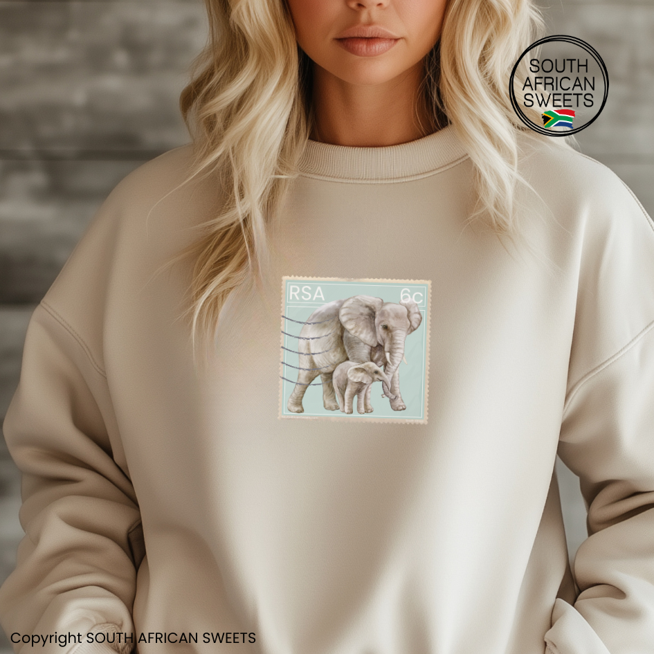 SWEATSHIRT Stamp Series - Elephant
