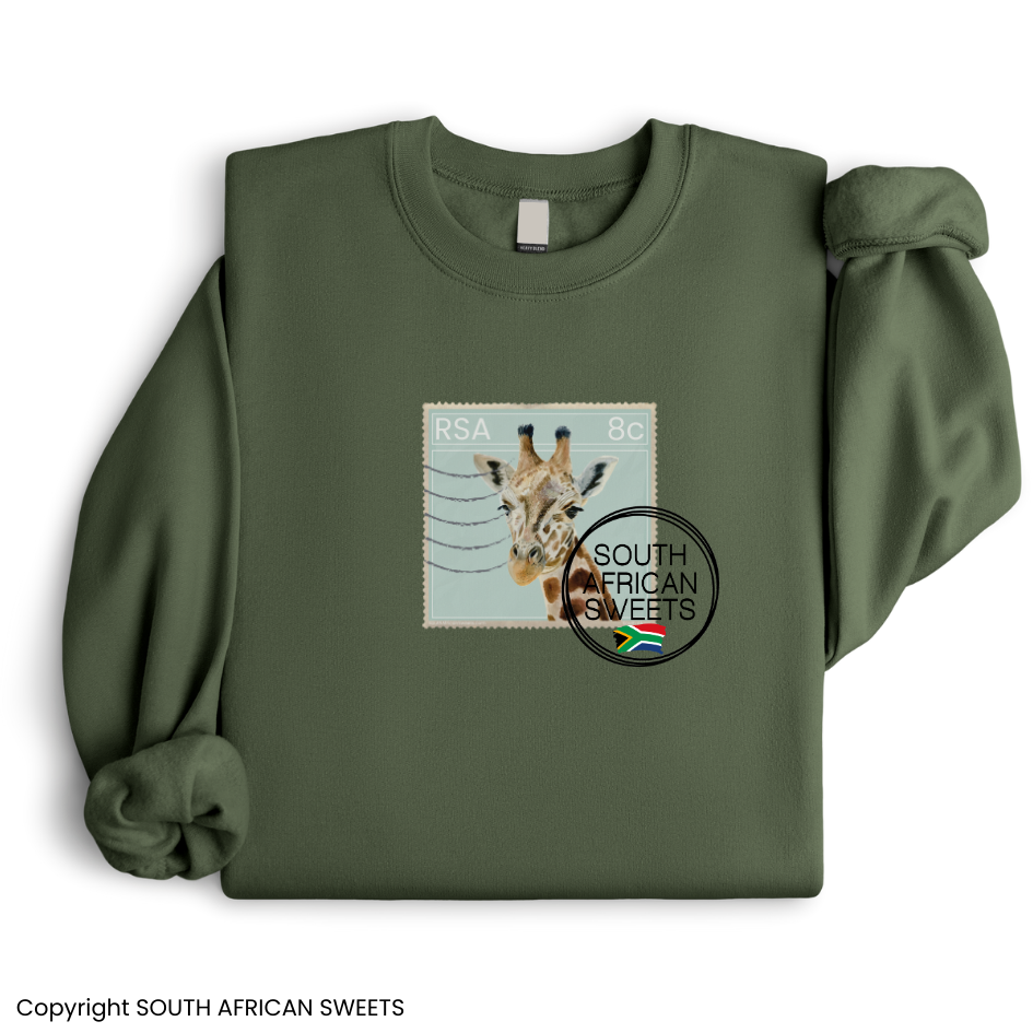 SWEATSHIRT Stamp Series - Giraffe