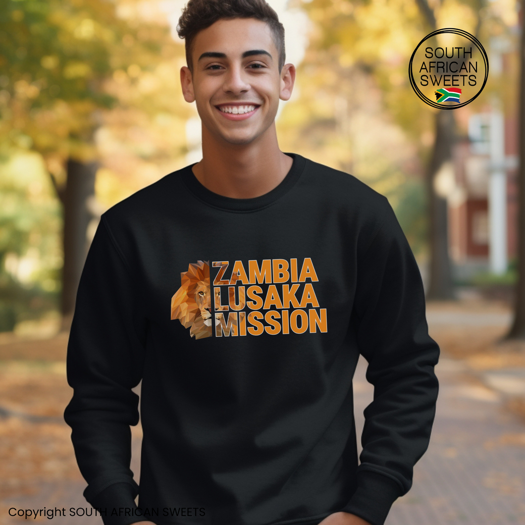 Zambia Lusaka Mission SWEATSHIRT - Black