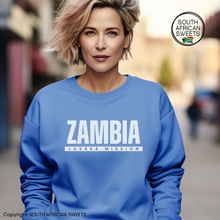 Load image into Gallery viewer, Zambia Lusaka Mission SWEATSHIRT - Carolina Blue
