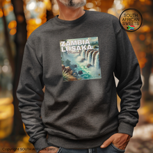 Load image into Gallery viewer, Zambia Lusaka Mission SWEATSHIRT - Charcoal Heather
