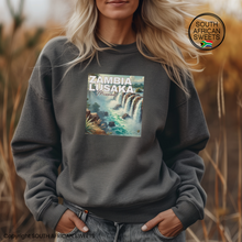 Load image into Gallery viewer, Zambia Lusaka Mission SWEATSHIRT - Charcoal Heather
