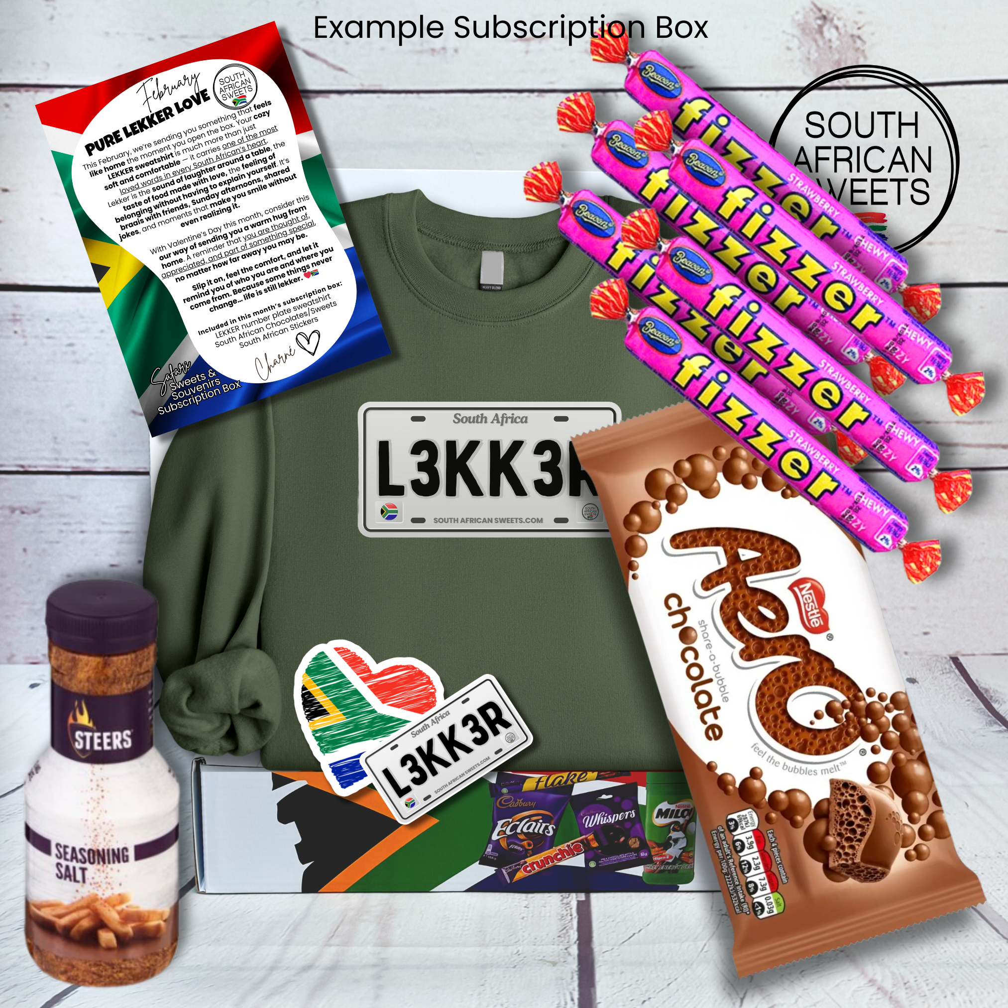 The Safari Sweets & Souvenirs Subscription Box