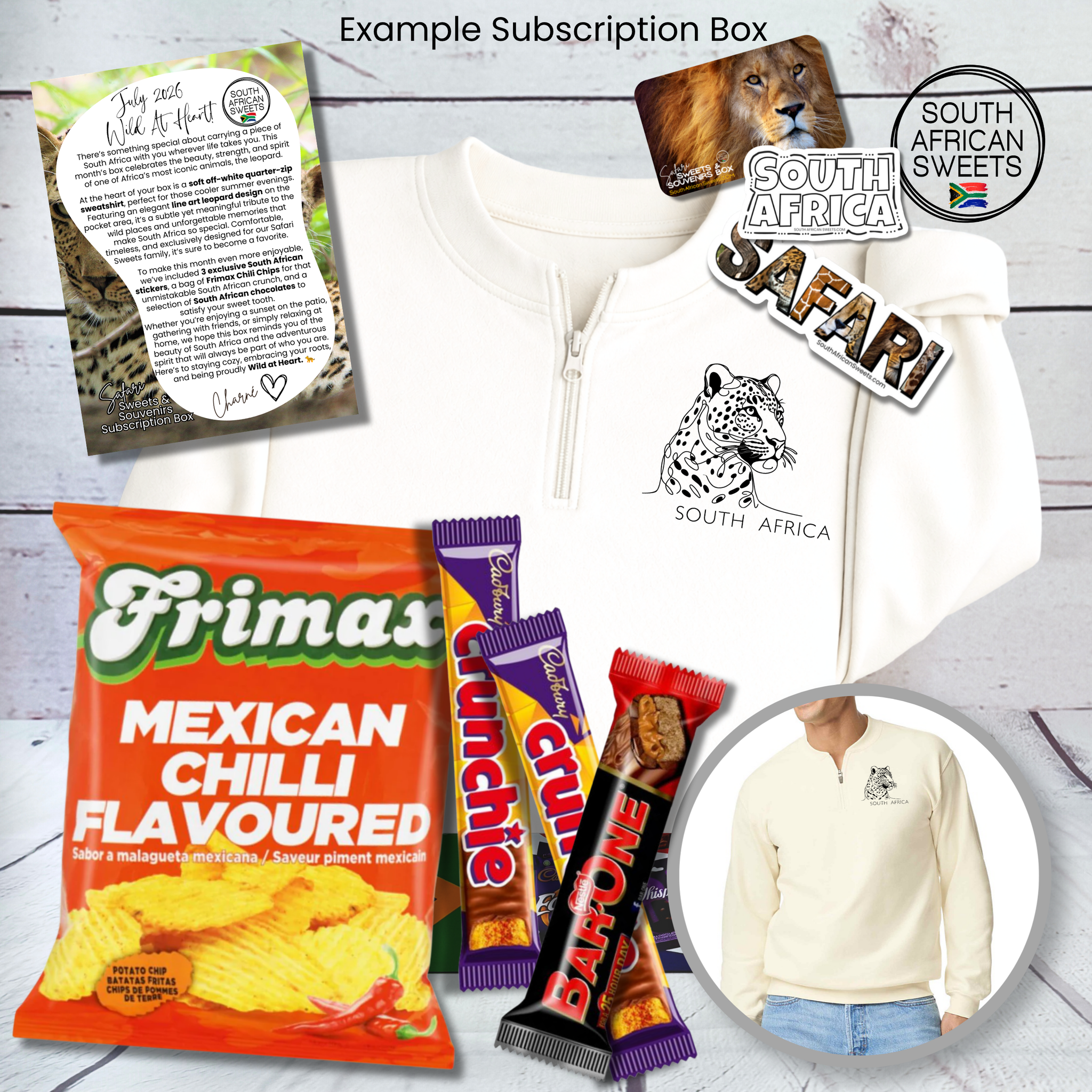 The Safari Sweets & Souvenirs Subscription Box