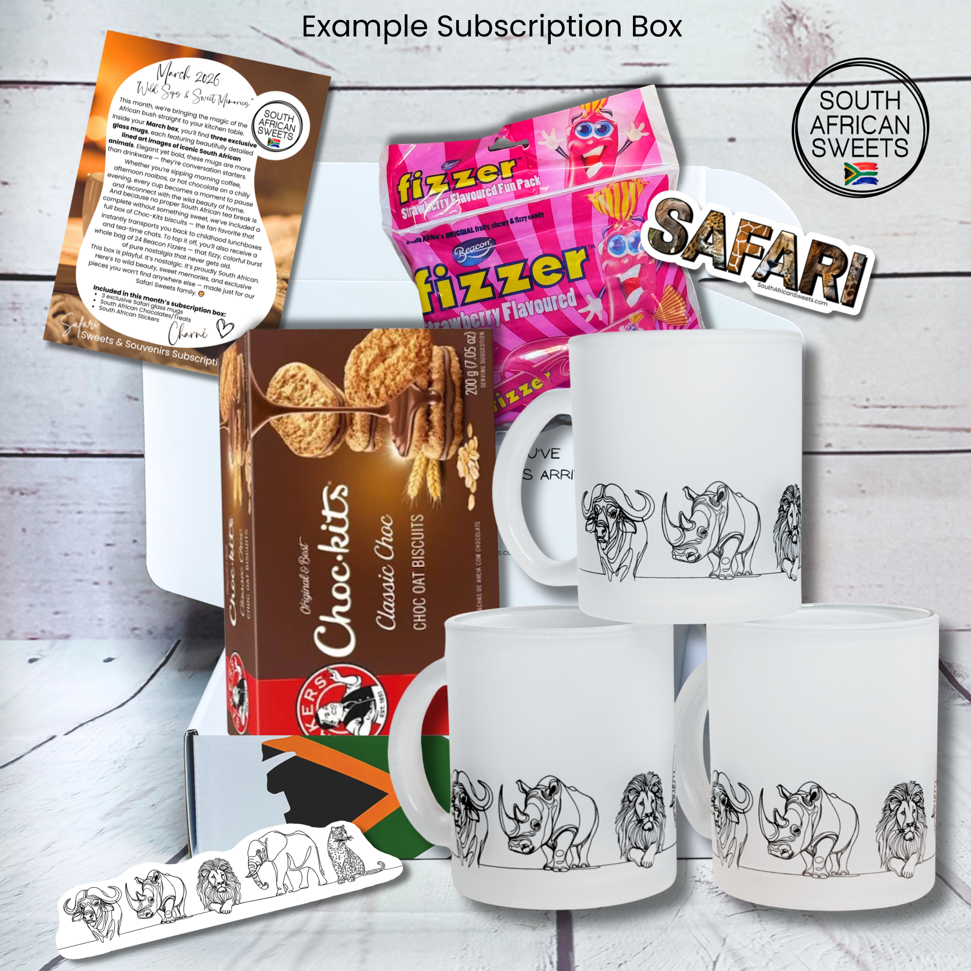 The Safari Sweets & Souvenirs Subscription Box