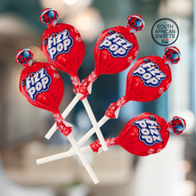 Load image into Gallery viewer, BEACON Fizz Pop Cherry Flavored Lollipops - Pack of 5
