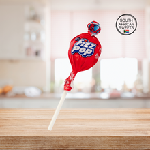 Load image into Gallery viewer, BEACON Fizz Pop Cherry Flavored Lollipops - Pack of 10
