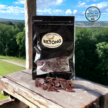 Load image into Gallery viewer, Bledie Lekker Biltong Sliced 8oz Resealable Bag
