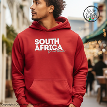 Load image into Gallery viewer, HOODIE Red (South Africa Durban)
