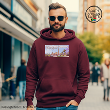 Load image into Gallery viewer, HOODIE Burgundy (South Africa Johannesburg Temple)
