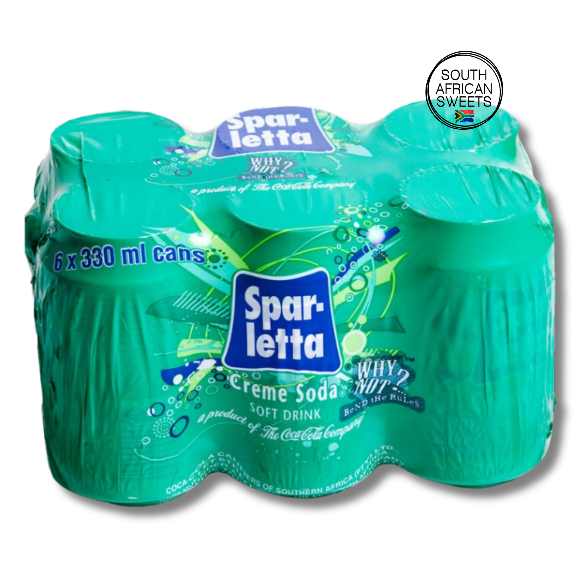 SPARLETTA Cream Soda 6pk Soft Drink (6x300ml cans)