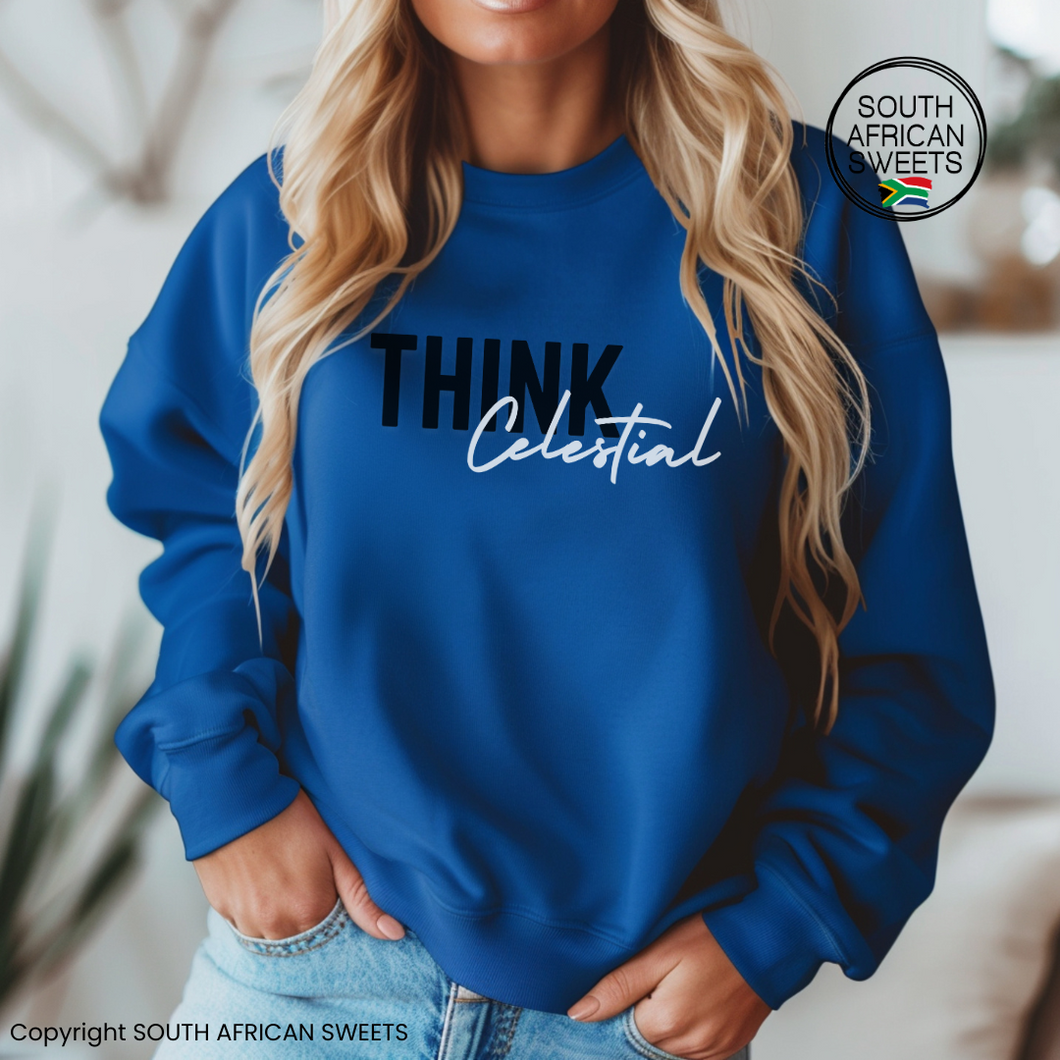 SWEATSHIRT True Royal (Think Celestial)