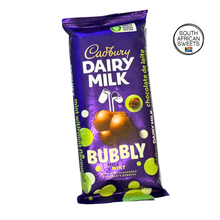 Load image into Gallery viewer, CADBURY Bubbly MINT Slab 87g
