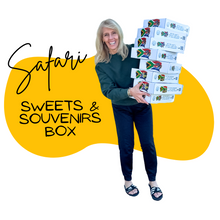 Load image into Gallery viewer, The Safari Sweets &amp; Souvenirs Subscription Box
