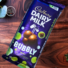 Load image into Gallery viewer, CADBURY Bubbly MINT Slab 87g
