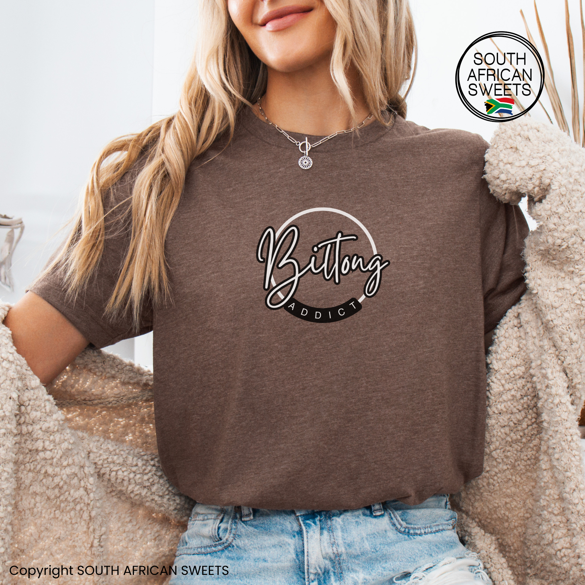 T-SHIRT Biltong Addict Circle