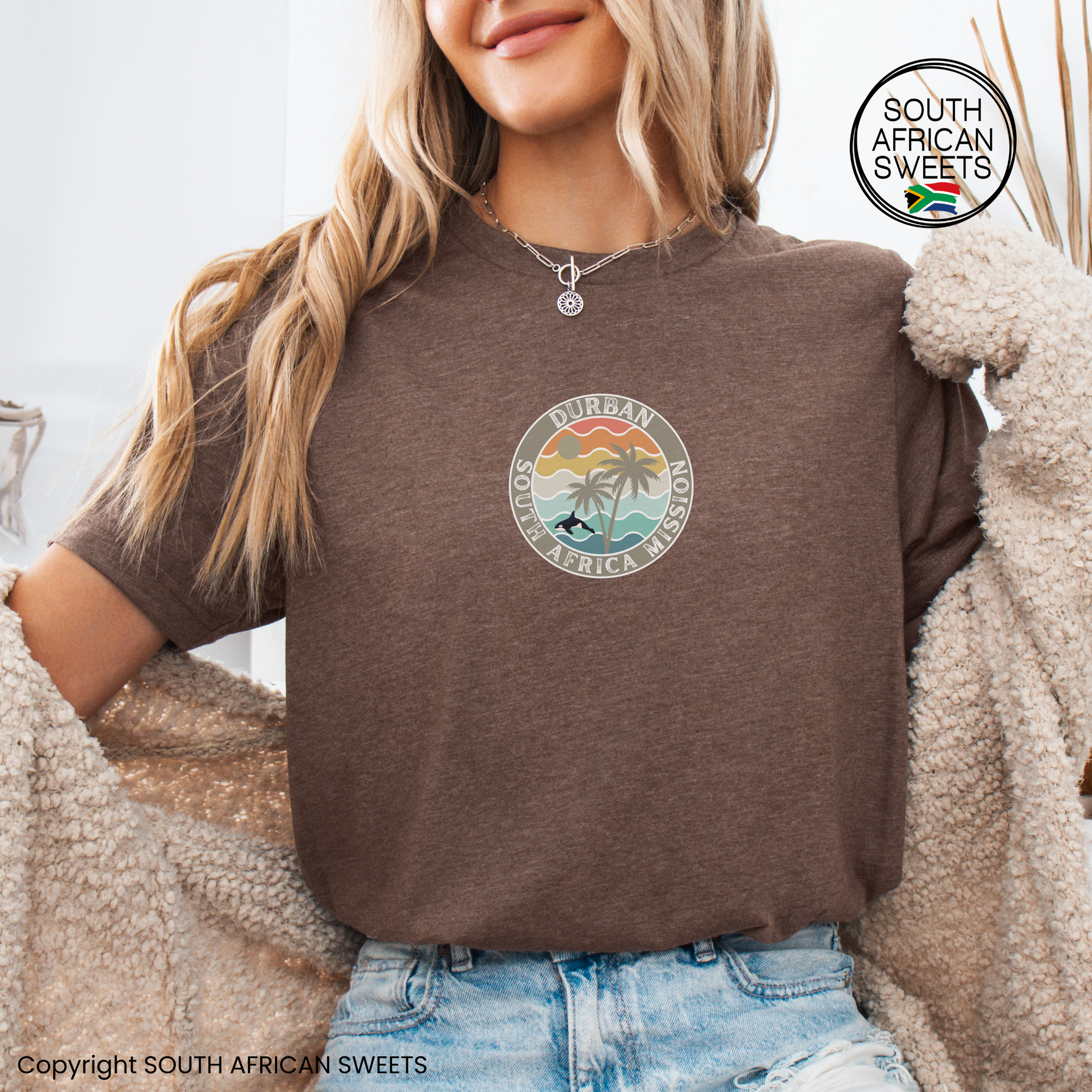 T-SHIRT South Africa Durban Mission (Circle)