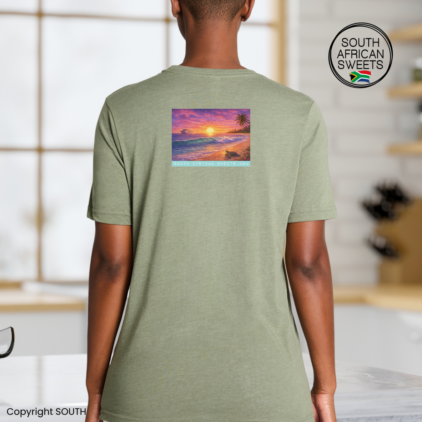 T-SHIRT Beach Turtle Cruise Hawaii South Africa