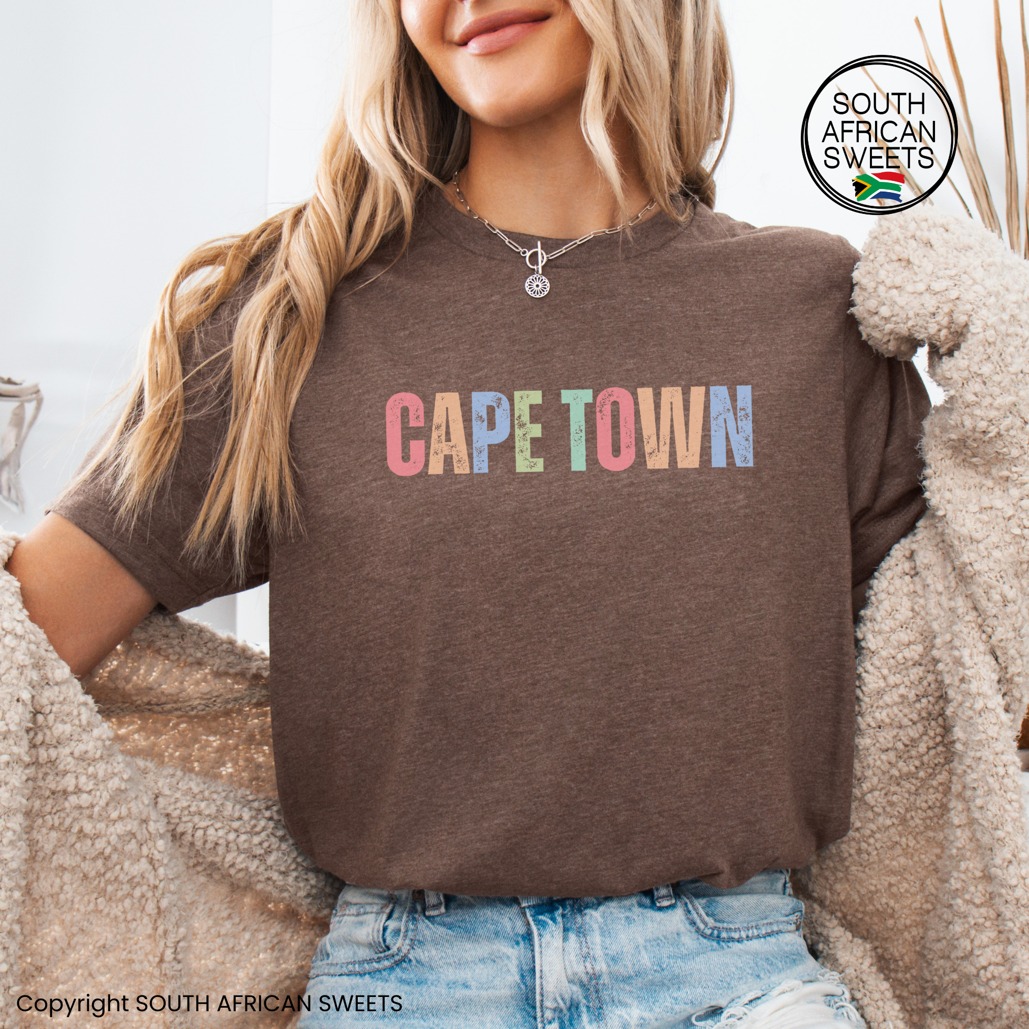 T-SHIRT Cape Town (Pastel Colors)