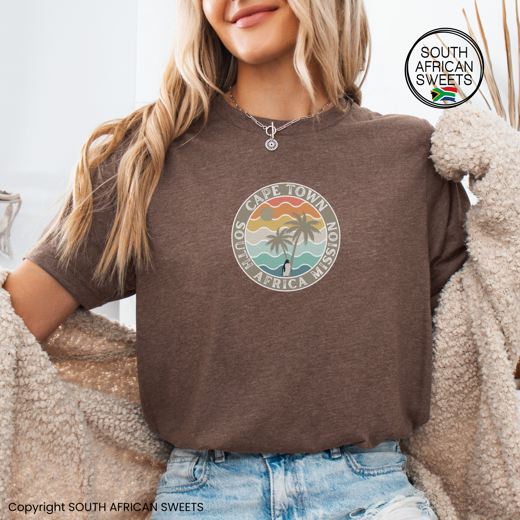 T-SHIRT South Africa Cape Town Mission (Circle)
