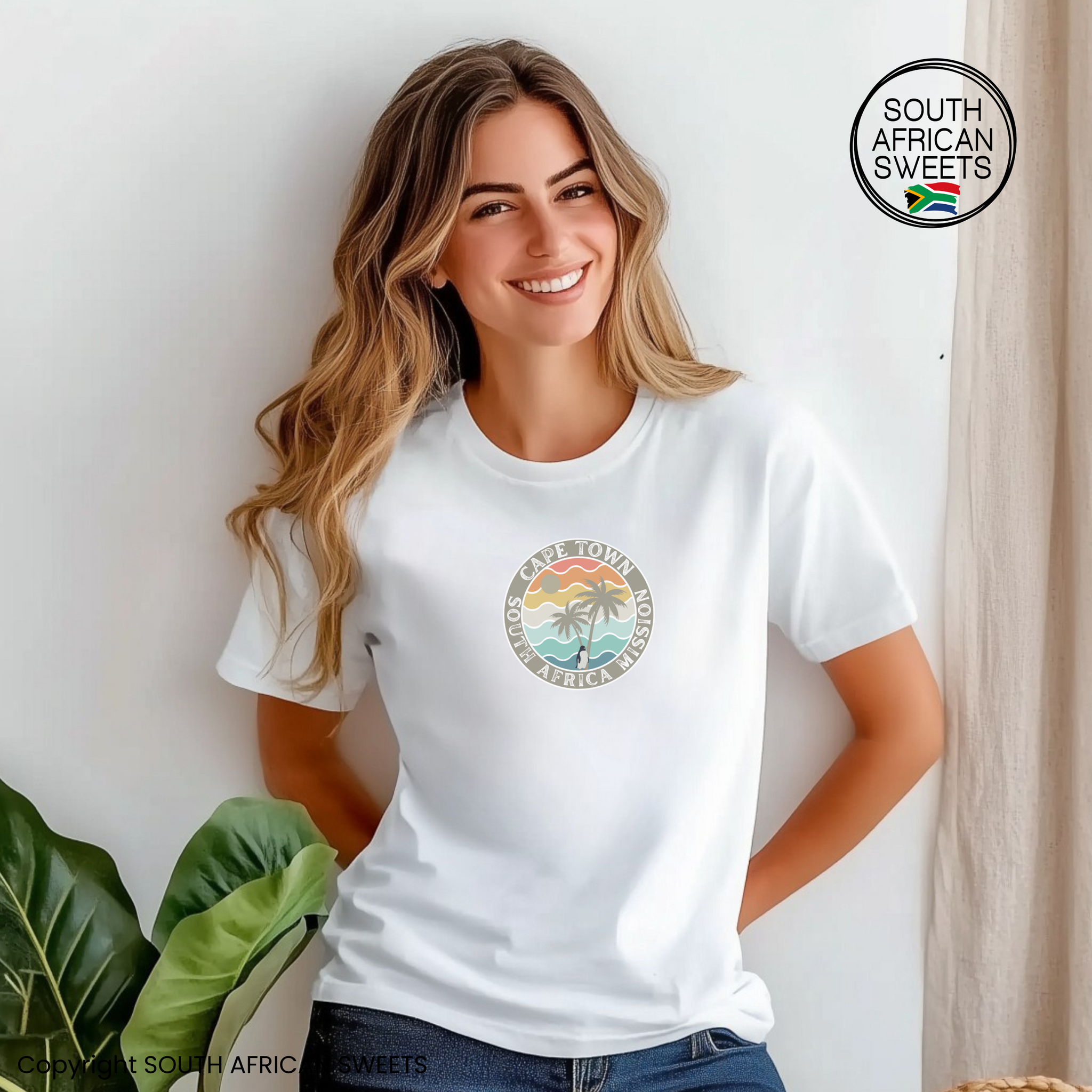T-SHIRT South Africa Cape Town Mission (Circle)