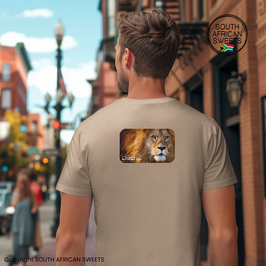 T-SHIRT Lion South African Sweets and Souvenirs Box