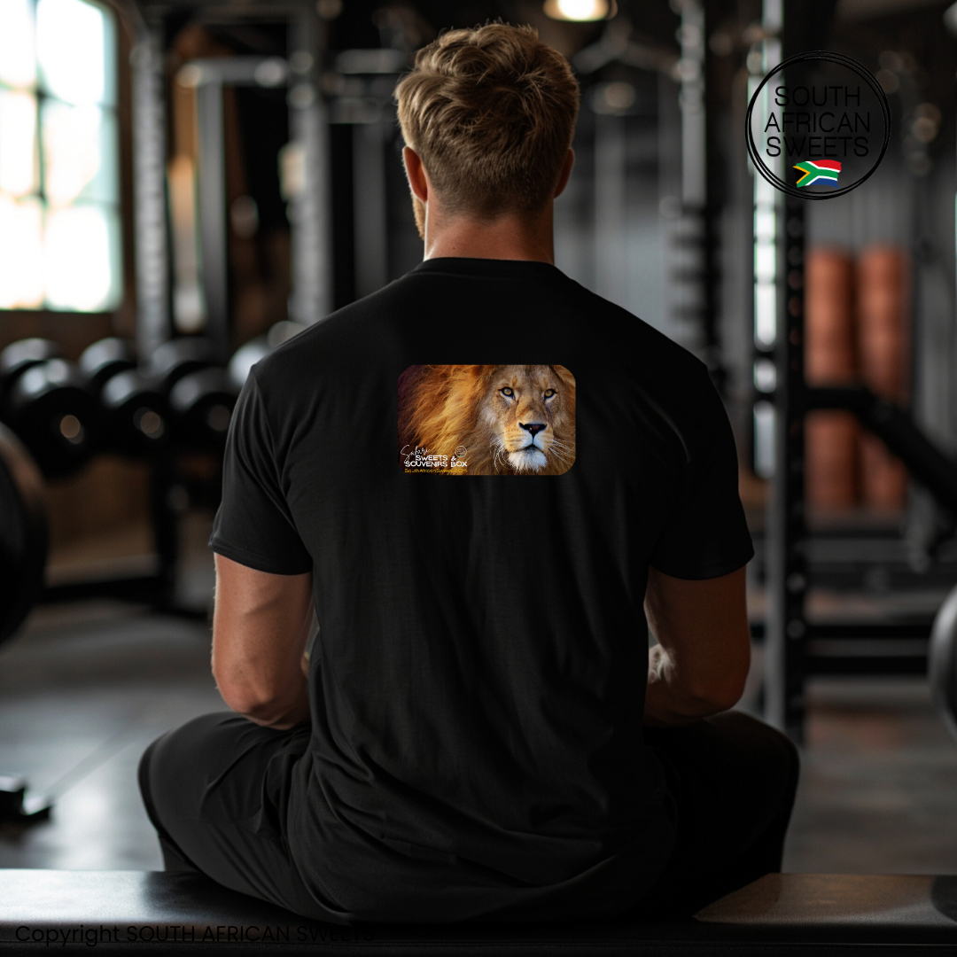 T-SHIRT Lion South African Sweets and Souvenirs Box