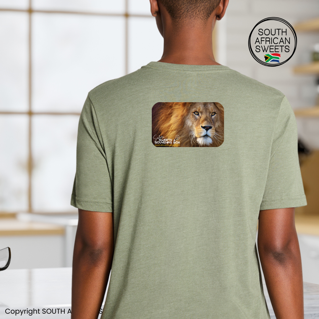 T-SHIRT Lion South African Sweets and Souvenirs Box