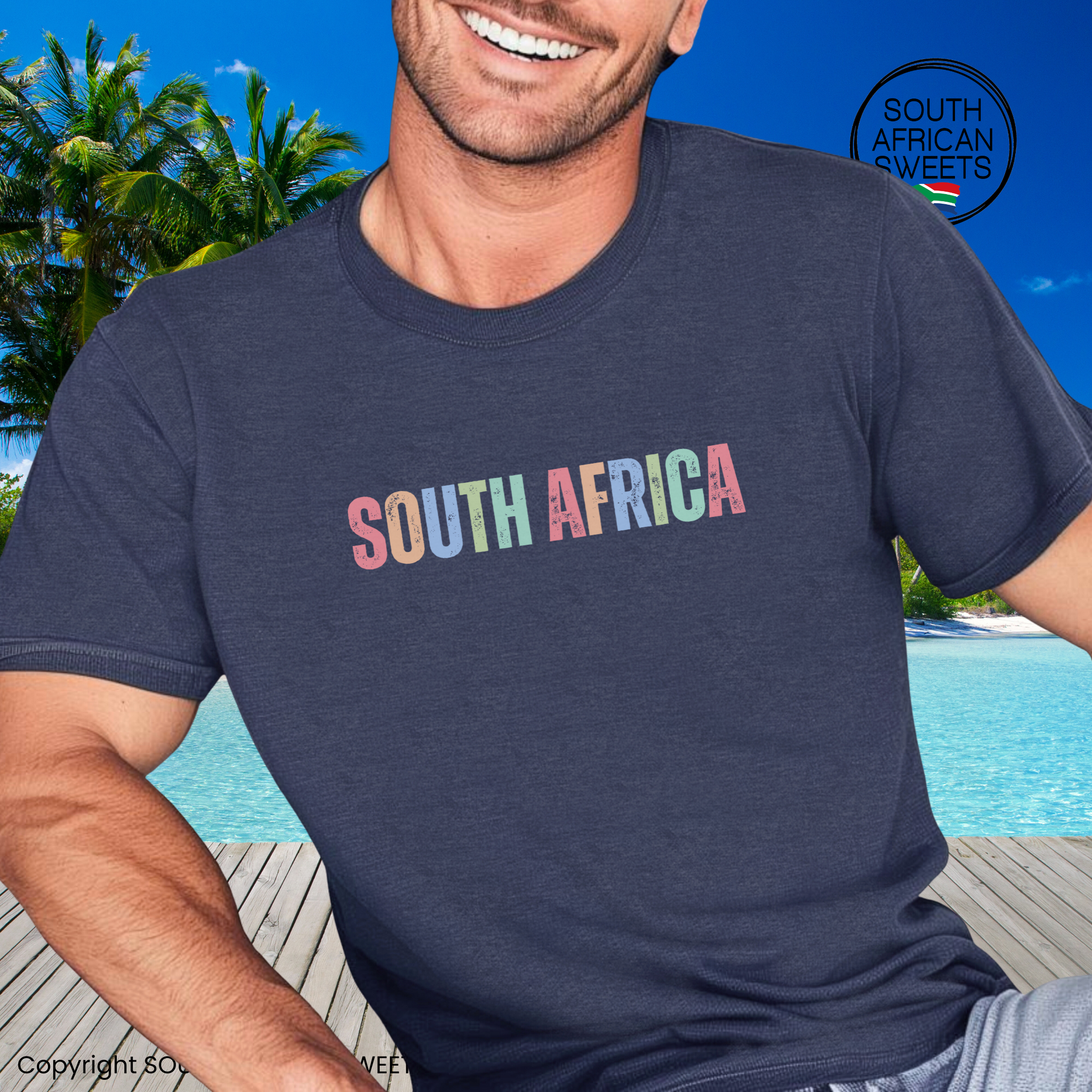 T-SHIRT South Africa (Pastel Colors)