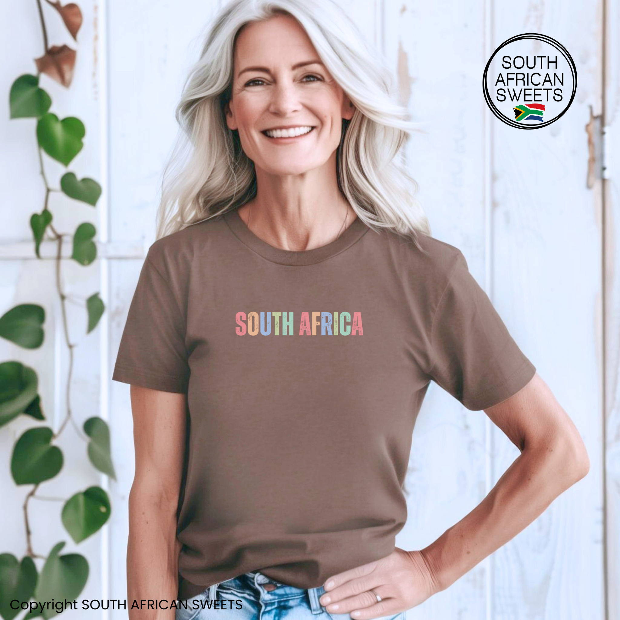 T-SHIRT South Africa (Pastel Colors)