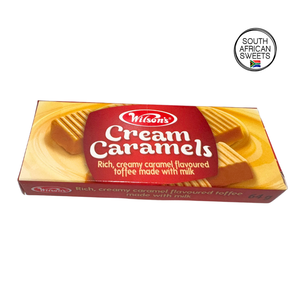 WILSONS Creme Caramels 64g